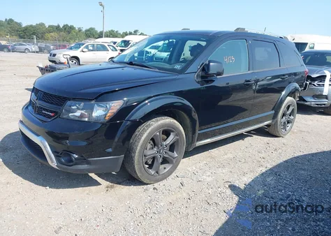 2018 Dodge Journey Crossroad from USA, damaged, VIN 3C4PDDGG2JT450654